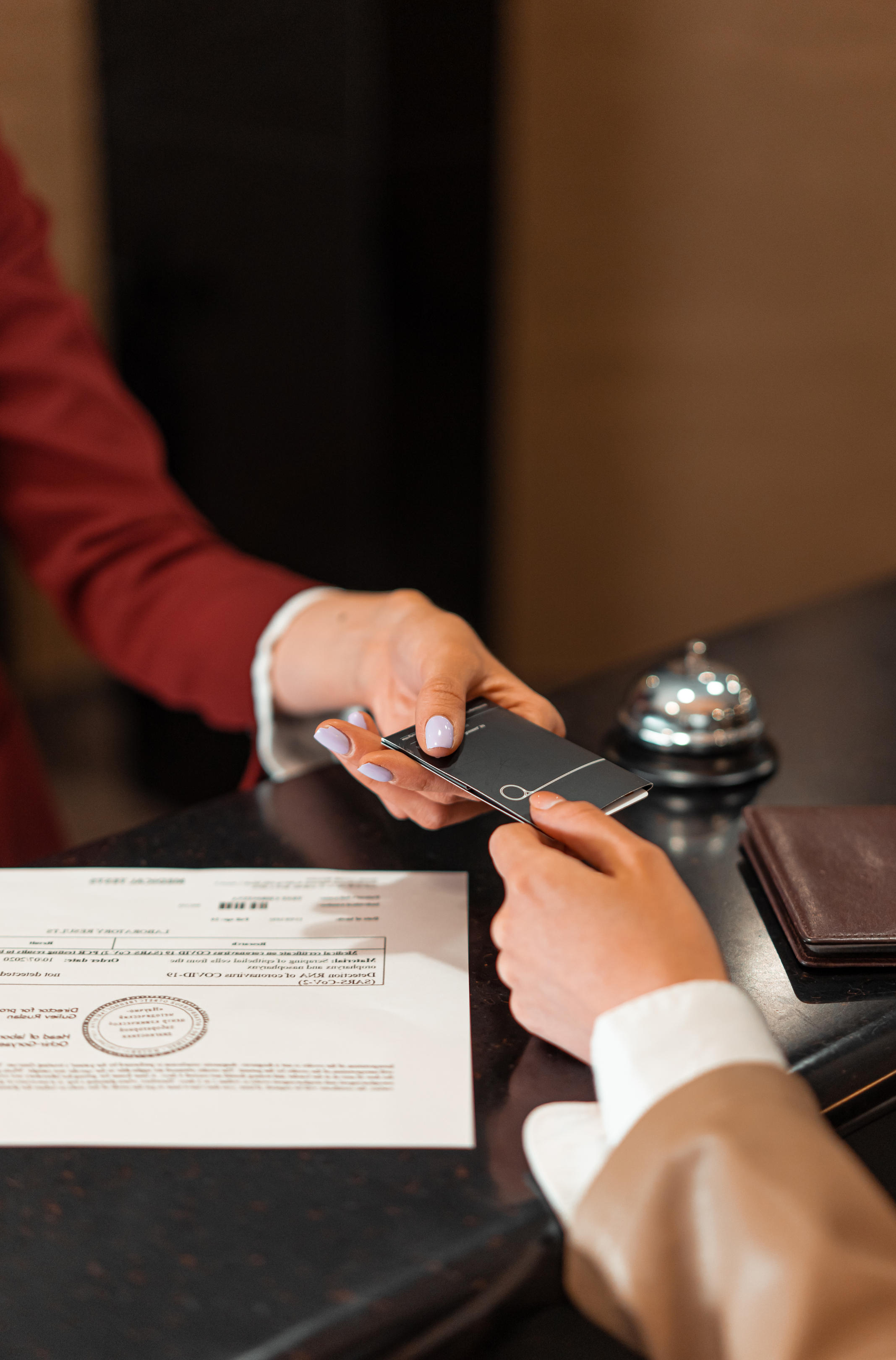 Check-in em hotel — Marketing Hoteleiro Réserve